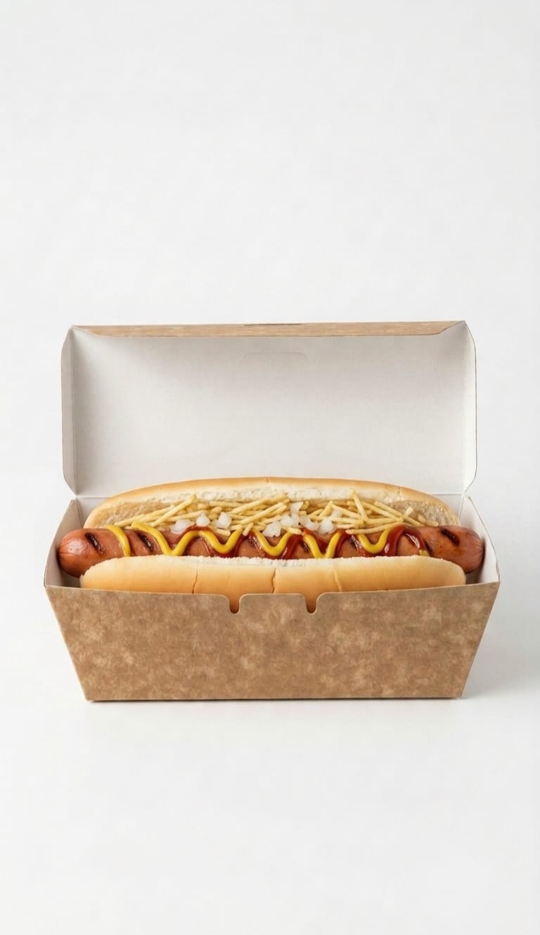Caixa para Hot Dog